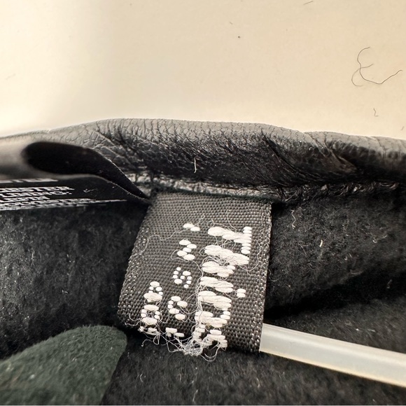 Swany Leather Gloves Thinsulate Lined Black Size XL - Picture 7 of 7